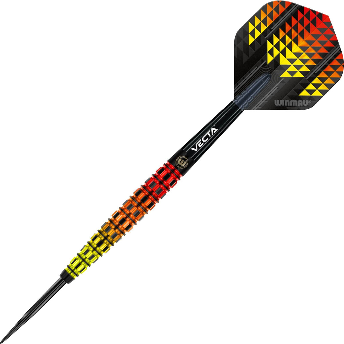 Darts - Winmau - Firestorm Flame Darts - Steel Tip - 90% Tungsten - 21g 23g 25g 