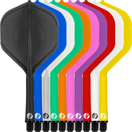 Shot - Flight Deck - Standard Dart Flights - Integrated Flight & Shaft System -