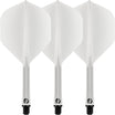 Shot - Flight Deck - Standard Dart Flights - Integrated Flight & Shaft System - Short (19.2mm) / Clear