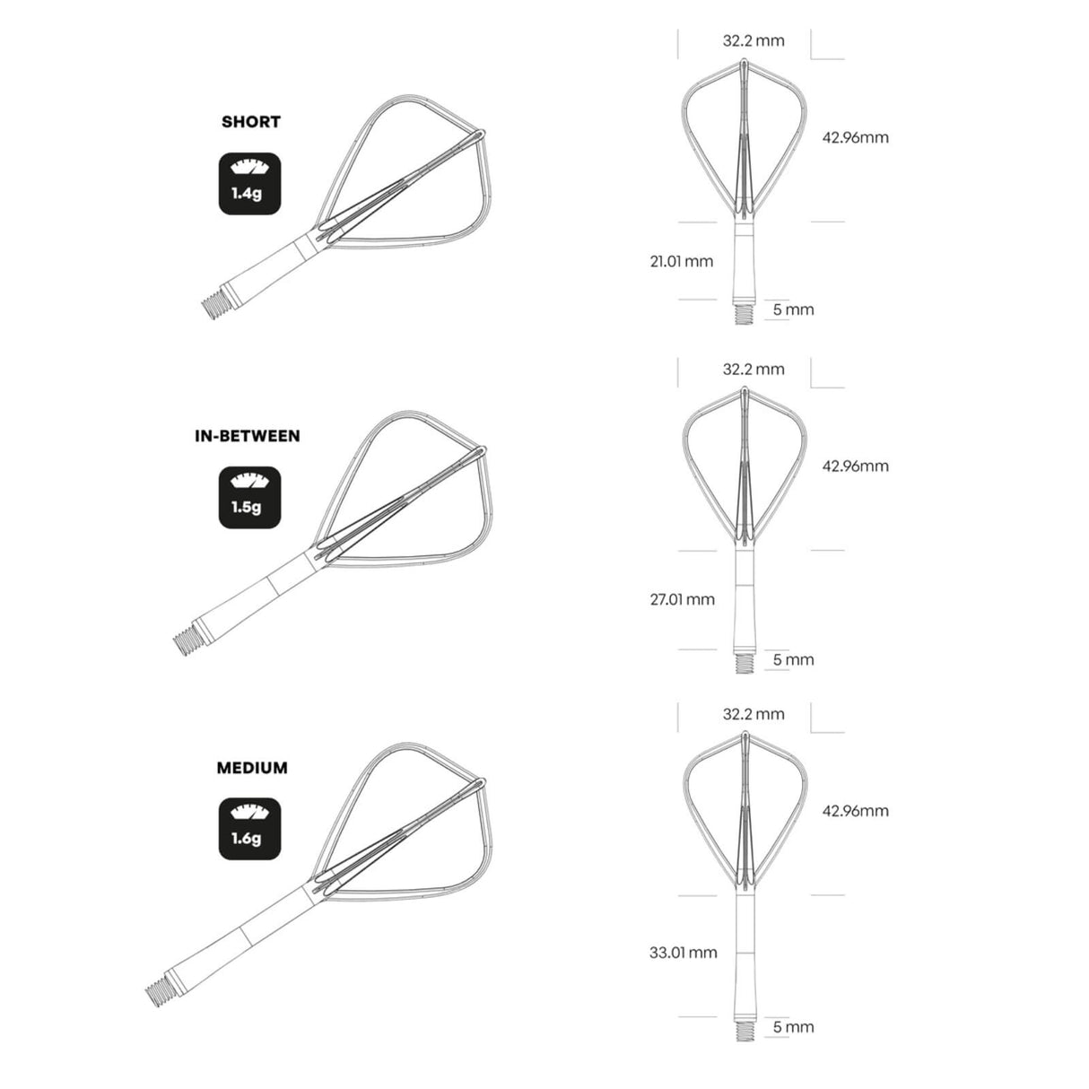 Shot - Flight Deck - Kite Dart Flights - Integrated Flight & Shaft System -