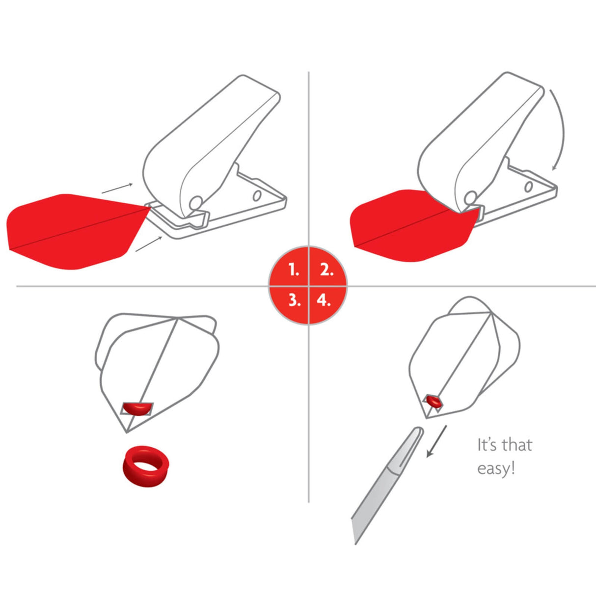 Harrows - Dart Flight Punch -