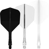 Mission - Force 90 Vortex - Standard Dart Flights - Integrated Flight & Shaft System -