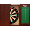 Formula Sports - Micro-Band III Dartboard & Cabinet Bundle - Mahogany