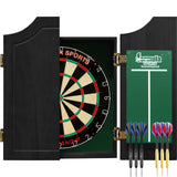 Formula Sports - Micro-Band III Dartboard & Solid Wood Cabinet Ready to Play Bundle -