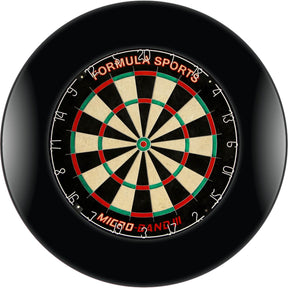 Formula Sports - Micro-Band III Dartboard & Surround Bundle - Black