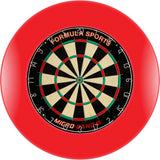 Formula Sports - Micro-Band III Dartboard & Surround Bundle - Red