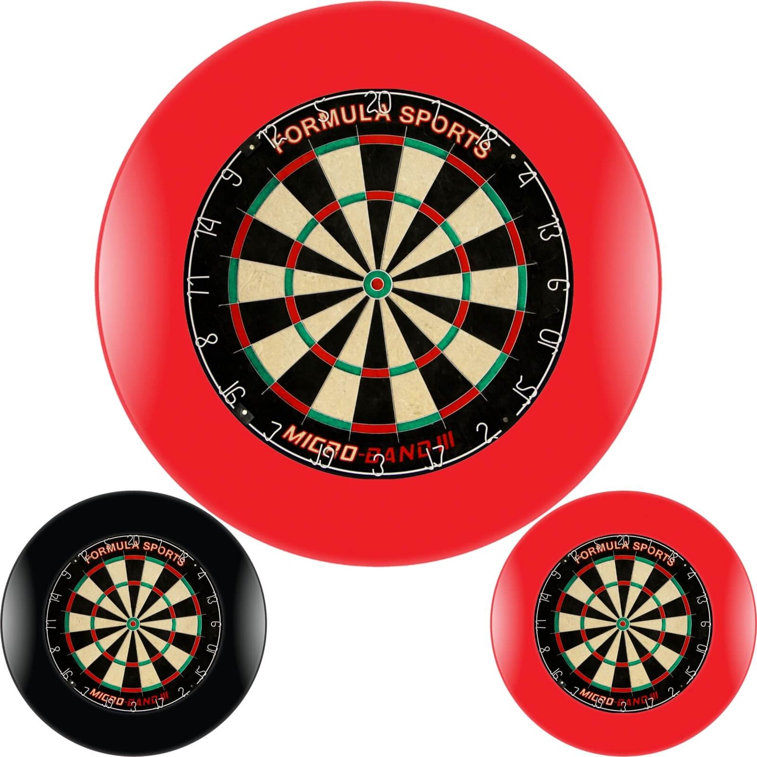 Formula Sports - Micro-Band III Dartboard & Surround Bundle -