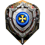 Shot - Future Knights - Standard Dart Flights - Darkstar