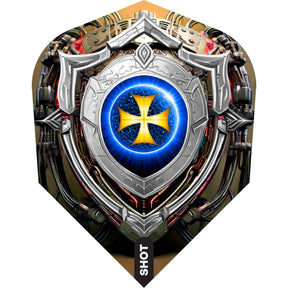 Shot - Future Knights - Standard Dart Flights - Darkstar