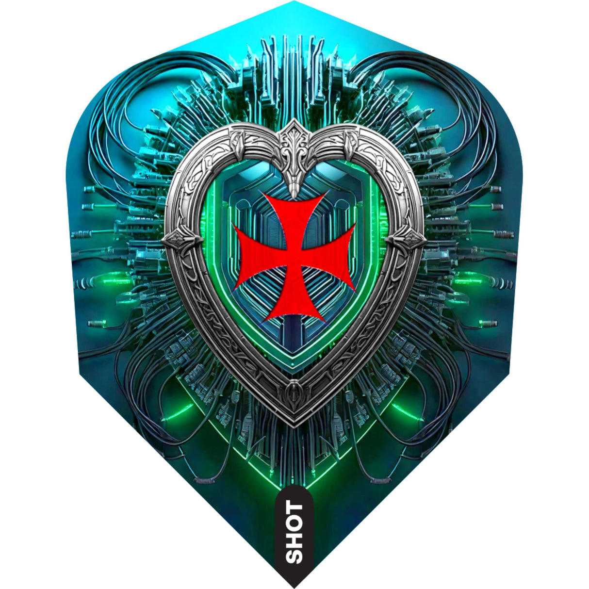 Shot - Future Knights - Standard Dart Flights - Dreadheart