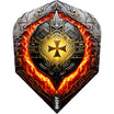 Shot - Future Knights - Standard Dart Flights - Hachette