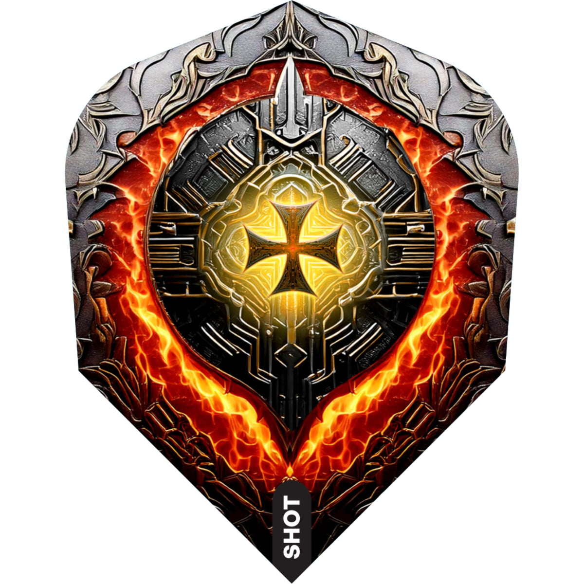 Dart Flights - Shot - Future Knights - Standard Dart Flights Hachette