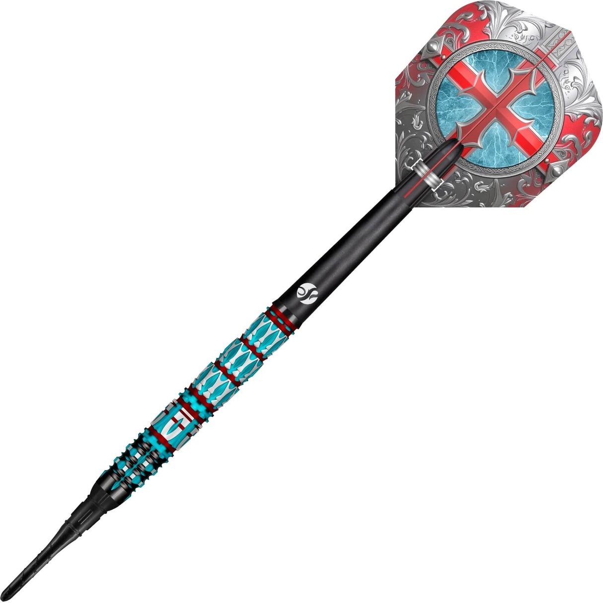 Shot - Future Knights St George Darts - Soft Tip - 95% Tungsten - 20g -