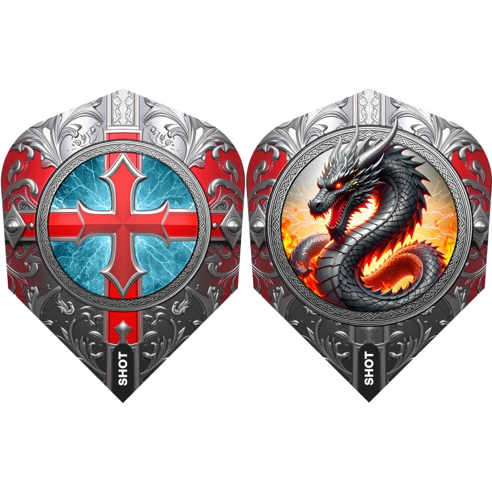 Shot - Future Knights - Standard Dart Flights