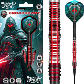 Shot - Future Knights Dreadheart Darts - Soft Tip - 90% Tungsten - 20g -