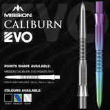 Mission - Caliburn EVO GV1 Dart Points - 26mm 32mm 38mm