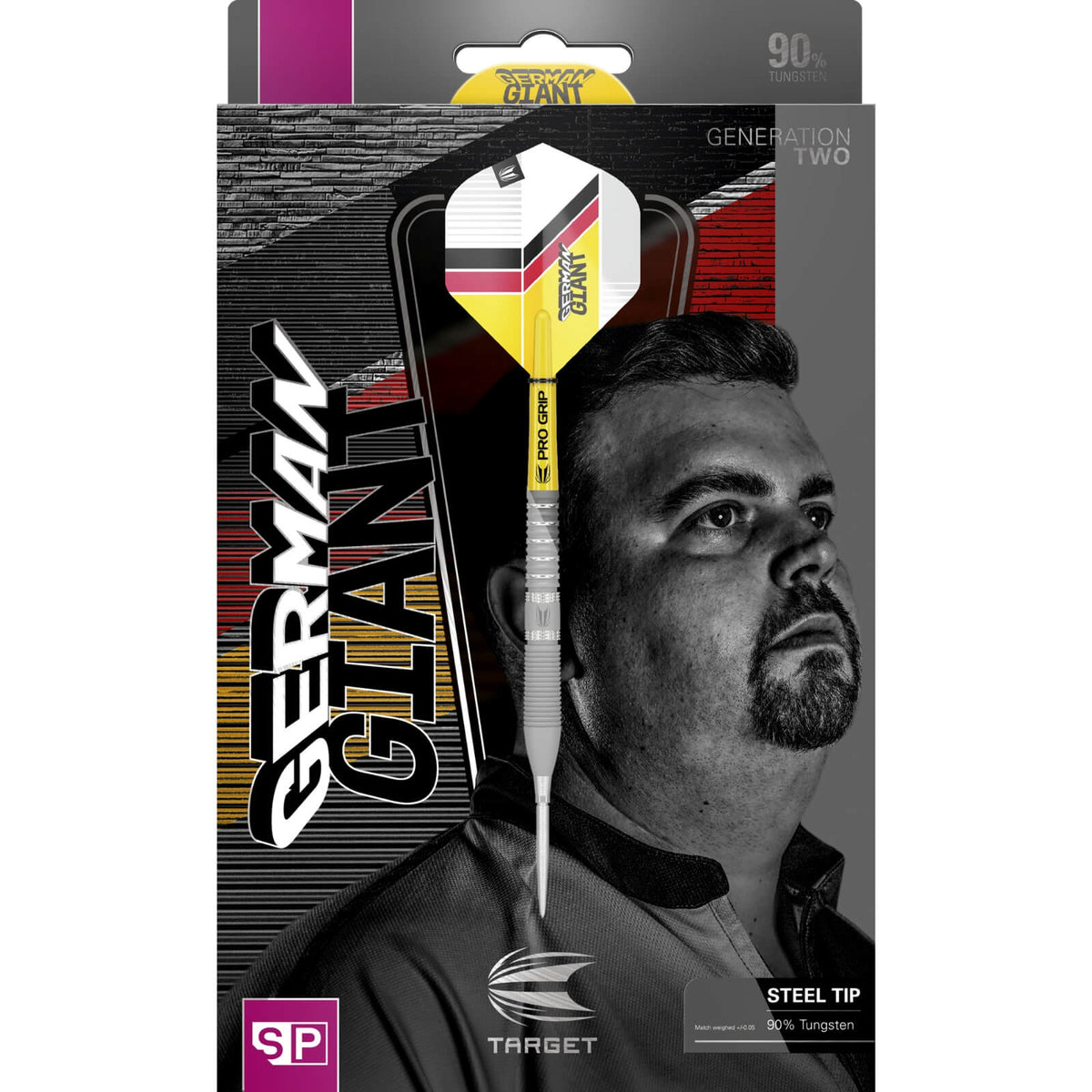 Darts - Target - Gabriel Clemens Gen 2 Darts - Swiss Point - Steel Tip - 90% Tungsten - 21g 23g 