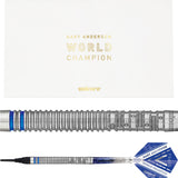Unicorn - Gary Anderson Phase 5 Darts - Soft Tip - 90% Tungsten - 18g 20g -