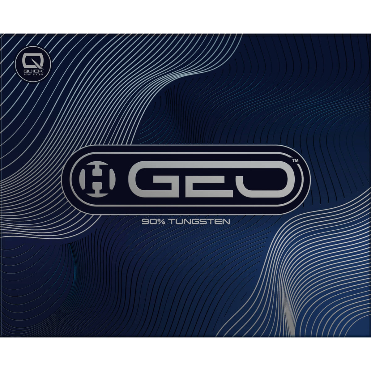 Harrows - GEO 03 Bomb Darts - Quick Point - Steel Tip - 90% Tungsten - 23g 25g