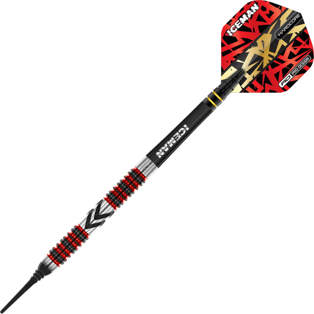 Darts - Red Dragon - Gerwyn Price Firebird Darts - Soft Tip - 90% Tungsten - 20g 