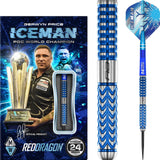 Red Dragon - Gerwyn Price Glacier Darts - 90% Tungsten - 22g 24g 26g -