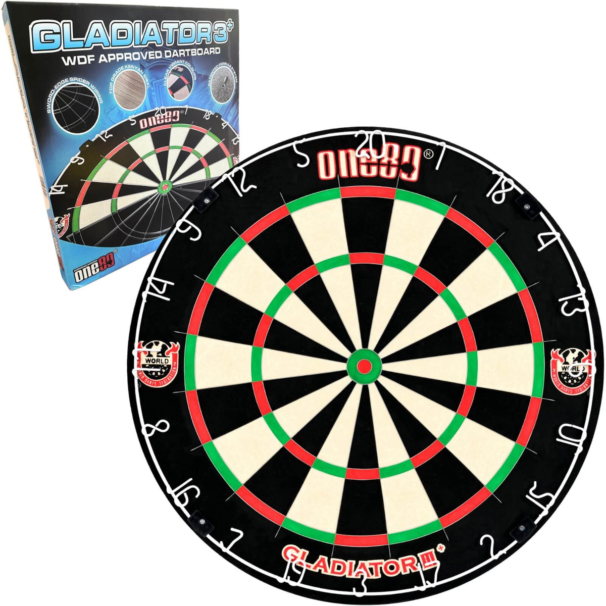 Dartboards - One80 - Gladiator 3+ Dartboard