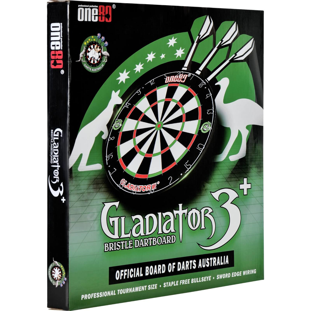 One80 Gladiator 3+ Dartboard For Sale Avid Darts Shop Australia