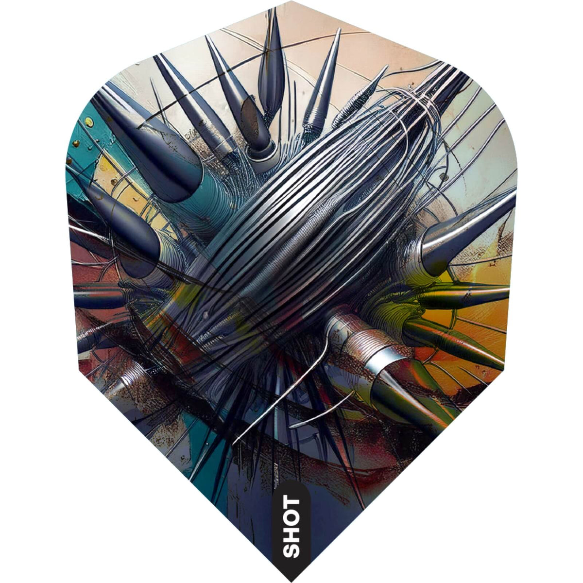 Dart Flights - Shot - Gnarly - Standard Dart Flights Rippah