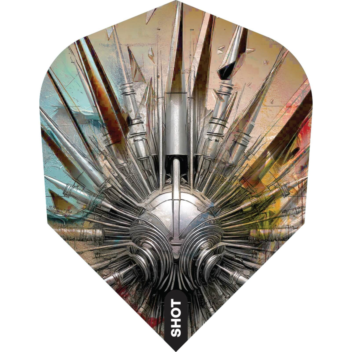 Shot - Gnarly - Standard Dart Flights - Shredda