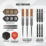 Shot - Gnarly Gnasha Darts - Turbo Point - 95% Tungsten - 23g 24g 25g