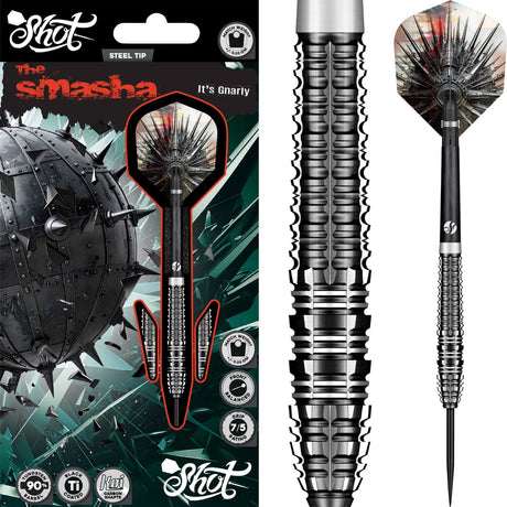 Shot - Gnarly Smasha Darts - 90% Tungsten - 23g 24g 25g -