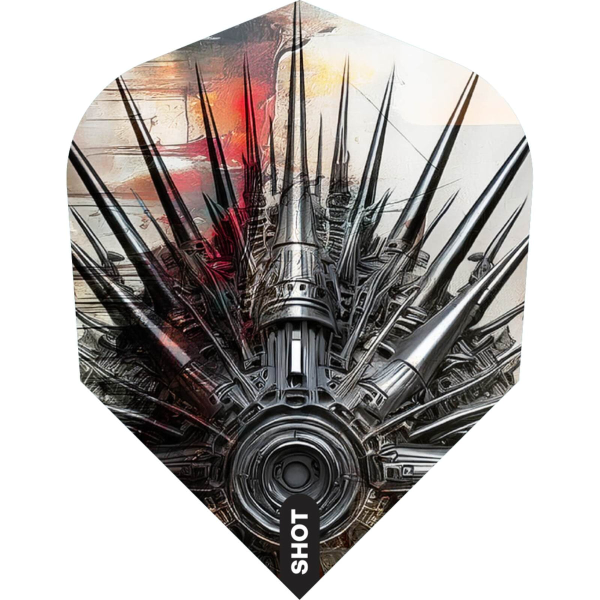 Dart Flights - Shot - Gnarly Smasha - Standard Dart Flights