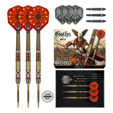 Shot - Goths Alaric Darts - Turbo Point - 95% Tungsten - 23g 24g 25g