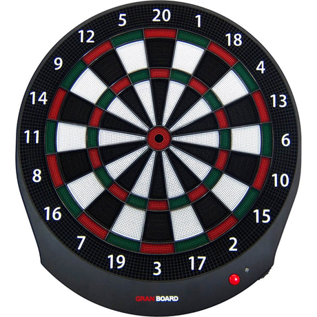 Gran Darts - GranBoard Dash - Bluetooth Electronic LED Soft Tip Dartboard - Green -