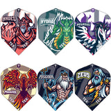 Tex - Greek Mythology - Standard Dart Flights -