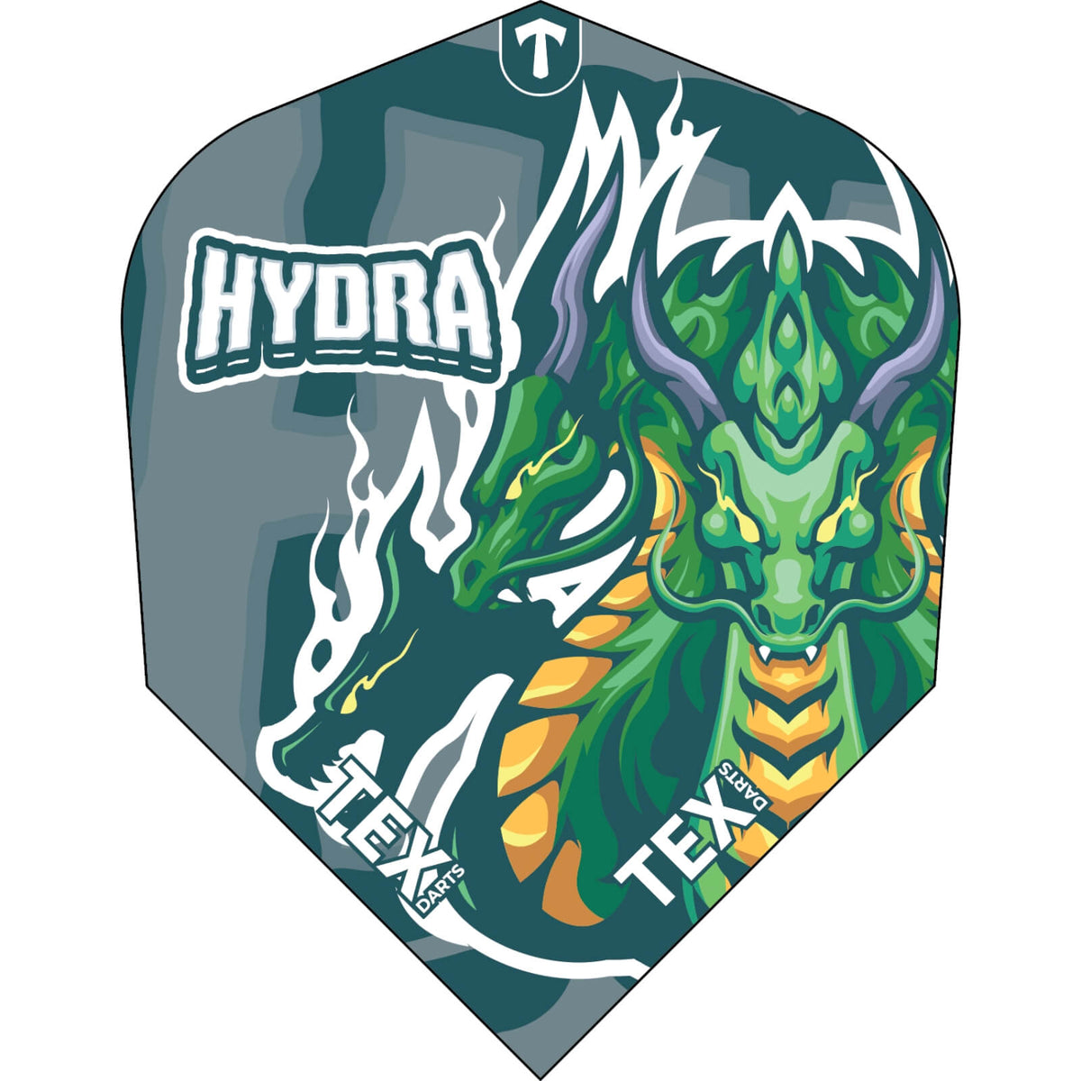Dart Flights - Tex - Greek Mythology - Standard Dart Flights Hydra