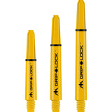 Mission - GripLock Nylon Dart Shafts - Short (34mm) / Yellow