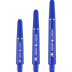 Mission - GripLock Nylon Dart Shafts - Short (34mm) / Blue