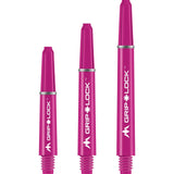 Mission - GripLock Nylon Dart Shafts - Short (34mm) / Pink