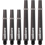 Unicorn - Gripper 3 Nylon Dart Shafts - Short (34.4mm) / Black