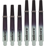 Unicorn - Gripper 3 Two Tone Nylon Dart Shafts - Short (34.4mm) / Black