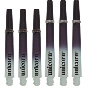 Unicorn - Gripper 3 Two Tone Nylon Dart Shafts - Short (34.4mm) / Black