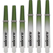 Unicorn - Gripper 3 Two Tone Nylon Dart Shafts - Short (34.4mm) / Green