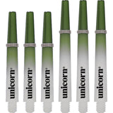 Unicorn - Gripper 3 Two Tone Nylon Dart Shafts - Short (34.4mm) / Green