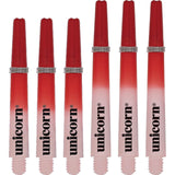 Unicorn - Gripper 3 Two Tone Nylon Dart Shafts - Short (34.4mm) / Red