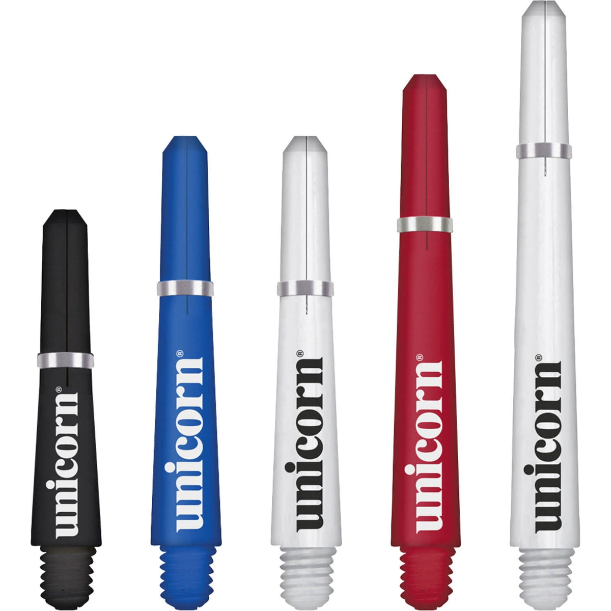 Dart Shafts - Unicorn - Gripper 4 Polycarbonate Dart Shafts 