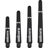 Unicorn - Gripper 4 Polycarbonate Dart Shafts - Ultra Short (29.0mm) / Black