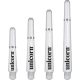 Unicorn - Gripper 4 Polycarbonate Dart Shafts - Ultra Short (29.0mm) / Clear