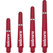 Unicorn - Gripper 4 Polycarbonate Dart Shafts - Ultra Short (29.0mm) / Red