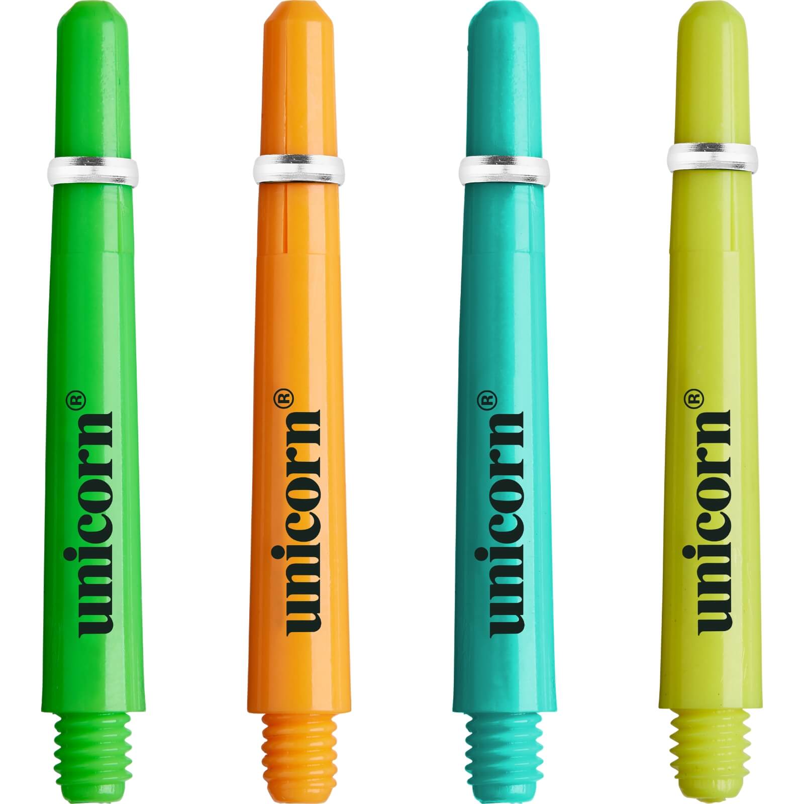 Dart Shafts - Unicorn - Gripper 4 Neon - Polycarbonate Dart Shafts